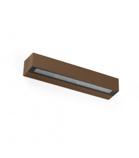 Integrated LED Up Down Lighter Outdoor Wall Light Brown, 3000K, IP65
