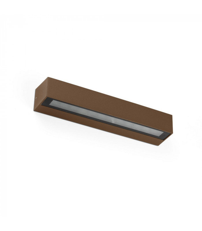 Integrated LED Up Down Lighter Outdoor Wall Light Brown, 3000K, IP65