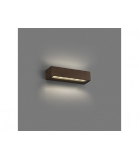 Integrated LED Up Down Lighter Outdoor Wall Light Brown, 3000K, IP65