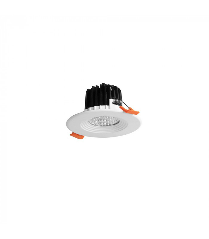 LED Recessed Downlight White IP54 6.1W 3000K 518lm