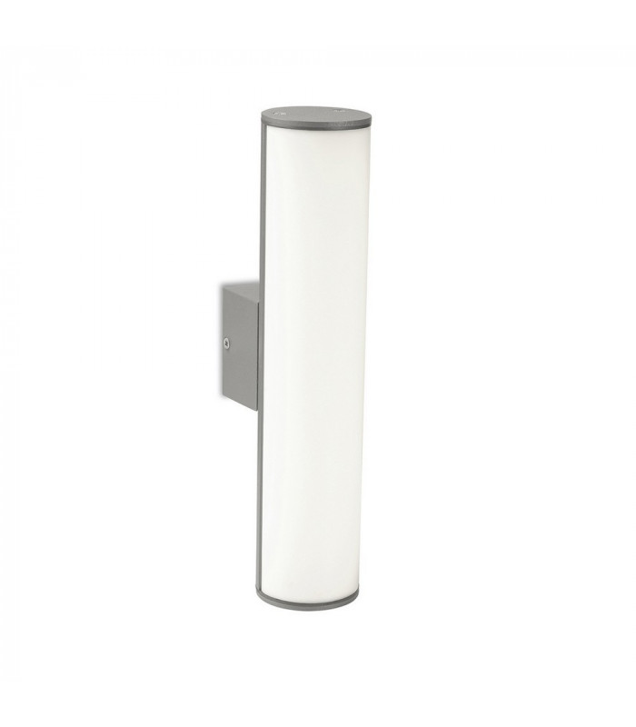 Outdoor LED Wall Fixture Grey IP54 5W 3000K 411lm