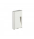 LED Outdoor Flush Wall Light White IP65, 3000K