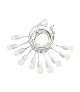 Outdoor Display Hanging Lights White IP44, E27