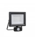 LED Outdoor Motion Sensor Light Black IP65, 4000K