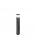 LED Outdoor Square Bollards Anthracite IP65, 3000K