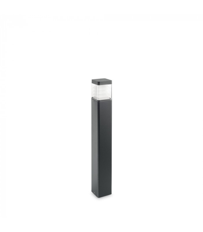LED Outdoor Square Bollards Anthracite IP65, 3000K