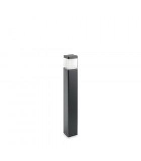 LED Outdoor Square Bollards Anthracite IP65, 4000K