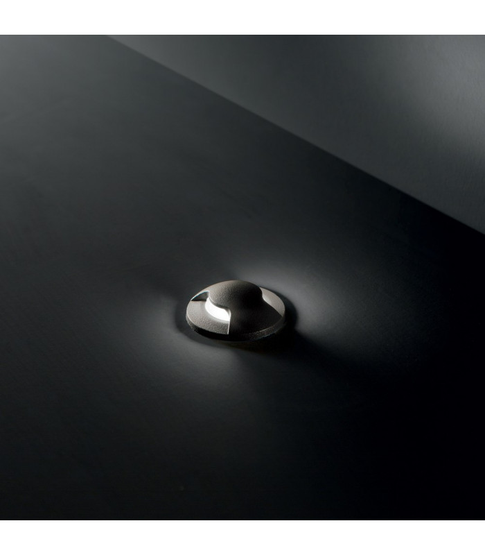 Outdoor 2 Directional Recessed Floor & Decking Black IP67, G9 - 3000K