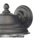Lantern Wall Light Outdoor Black Gold IP44