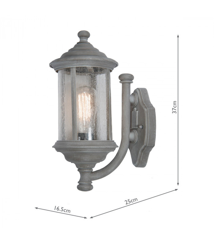 Lantern Wall Lantern Old Iron IP43