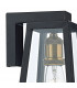 Lantern Duv Wall Light Downlight Black IP43