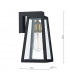 Lantern Duv Wall Light Downlight Black IP43