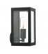 Lantern Outdoor Wall Light Light Black IP44