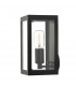 Lantern Outdoor Wall Light Light Black IP44