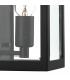 Lantern Outdoor Wall Light Light Black IP44