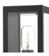 Lantern Outdoor Wall Light Light Black IP44