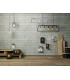 Lantern Outdoor Wall Light Light Black IP44