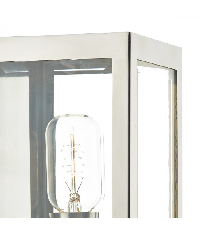 Lantern Wall Light Stainless Steel IP44