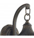 Lantern Small Wall Light Black Gold IP43