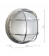 Bulkhead Large Round Steel Wall Light IP44