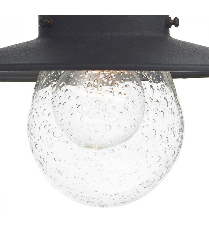 Lantern Lantern Black Down Facing IP44, 1x E27