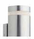 Up Down Lighters Cylinder Stainless Steel Wall Light LED IP44, 2x LED