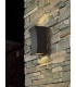 Up & Down Wall Light Gun Metal Grey IP44 LED, 2x LED
