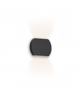 Up & Down Wall Light Gun Metal Grey IP44 LED