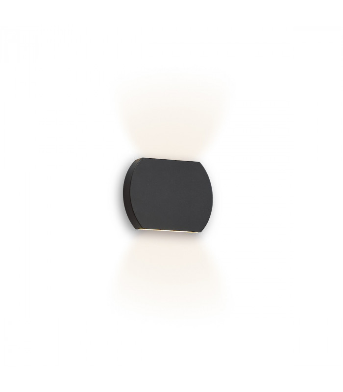 Up & Down Wall Light Gun Metal Grey IP44 LED