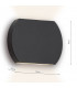 Up & Down Wall Light Gun Metal Grey IP44 LED
