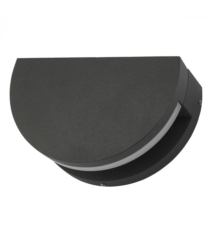 Flush Ceiling Light Wall Light Adjustable Circle Anthracite IP65 LED