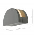 Flush Ceiling Light Wall Light Adjustable Circle Anthracite IP65 LED