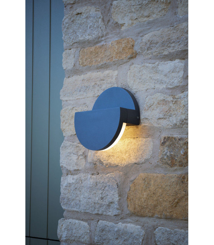 Flush Ceiling Light Wall Light Adjustable Circle Anthracite IP65 LED