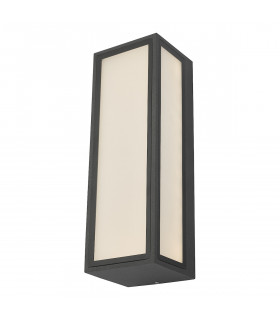 Flush Ceiling Light Wall Light Anthracite IP65 LED, 1x LED