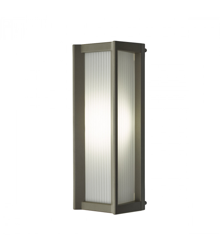 Flush Ceiling Light Wall Light Matt Black LED IP44