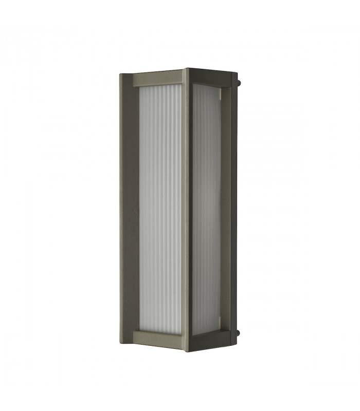 Flush Ceiling Light Wall Light Matt Black LED IP44