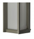 Flush Ceiling Light Wall Light Matt Black LED IP44