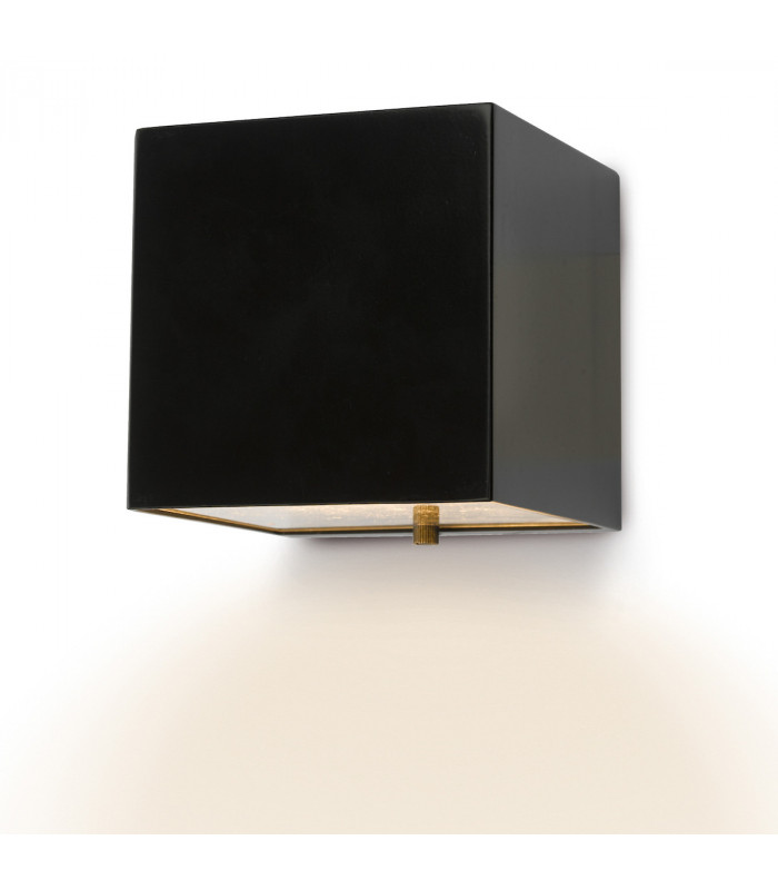 Down Lighters Wall Matt Black LED IP44