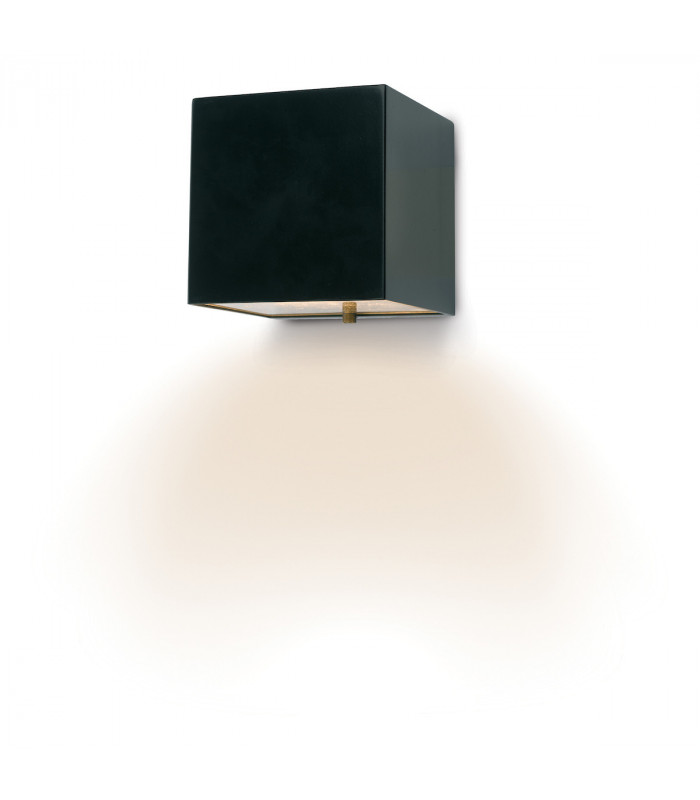 Down Lighters Wall Matt Black LED IP44