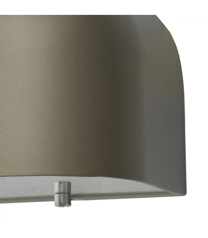 Down Lighters Wall Light Silver LED IP44