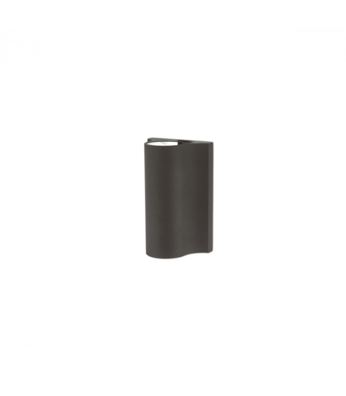 Up & Down Outdoor Wall Light Grey with Speaker LED IP44