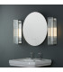 Lantern Wall Light Polished Stainless Steel IP44, 1x E27