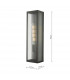 Lantern Wall Light Rubbed Bronze Large IP44