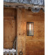 Lantern Wall Light Rubbed Bronze Small IP44