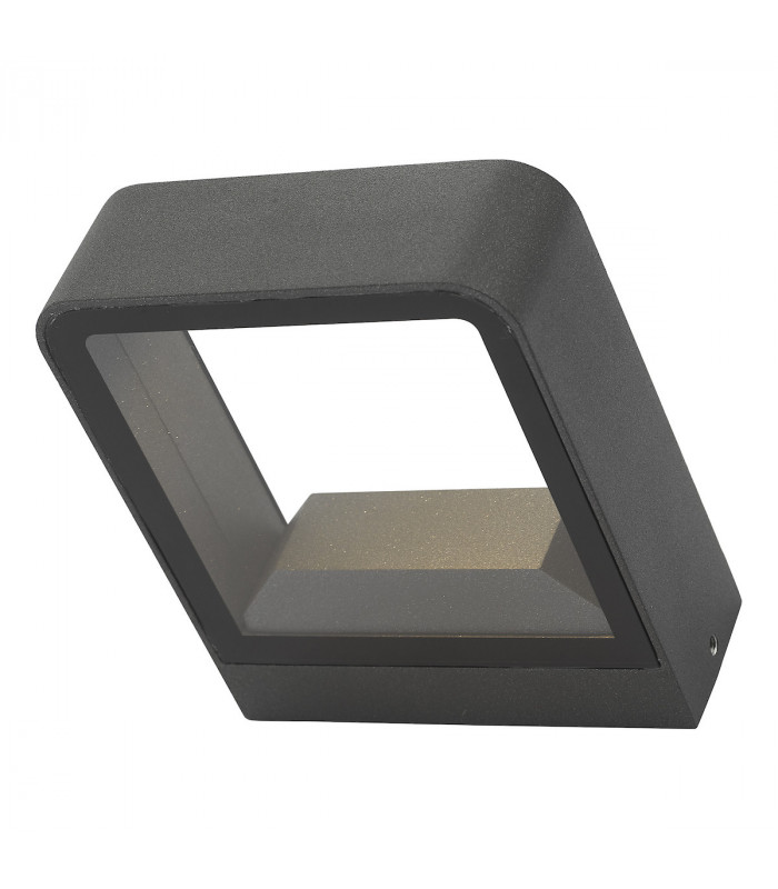 Wall Light Square Anthracite IP65 LED