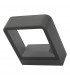 Wall Light Square Anthracite IP65 LED