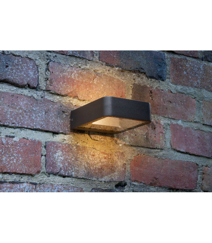 Wall Light Square Anthracite IP65 LED