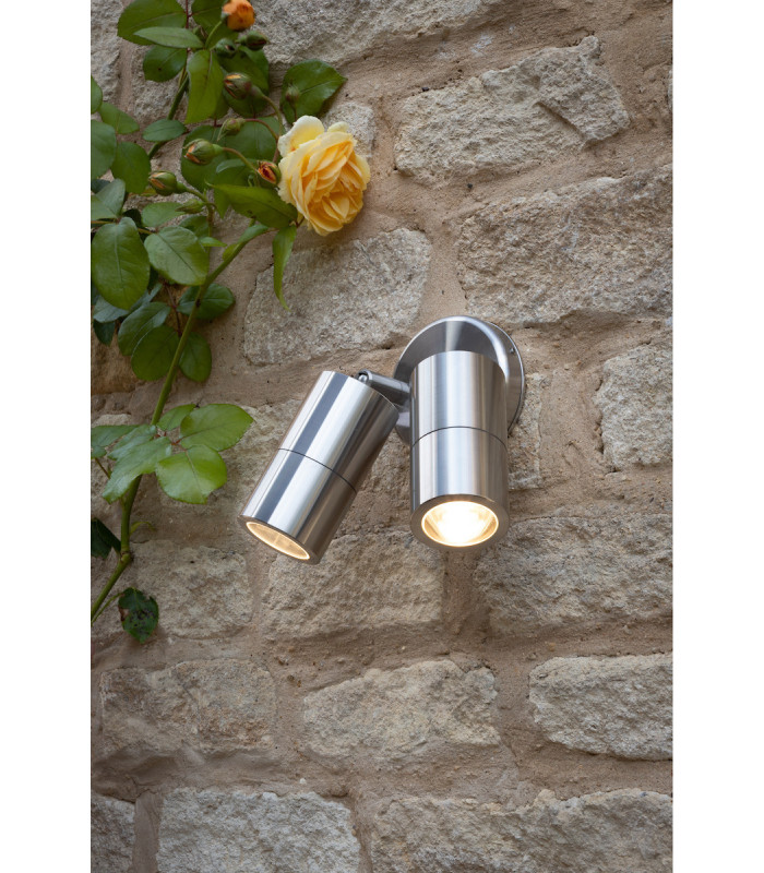 Spotlights Wall Light Aluminium IP65, 2x GU10