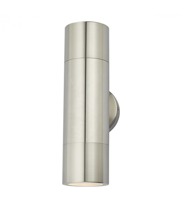 Up & Down Wall Light Aluminium IP65, 2x GU10