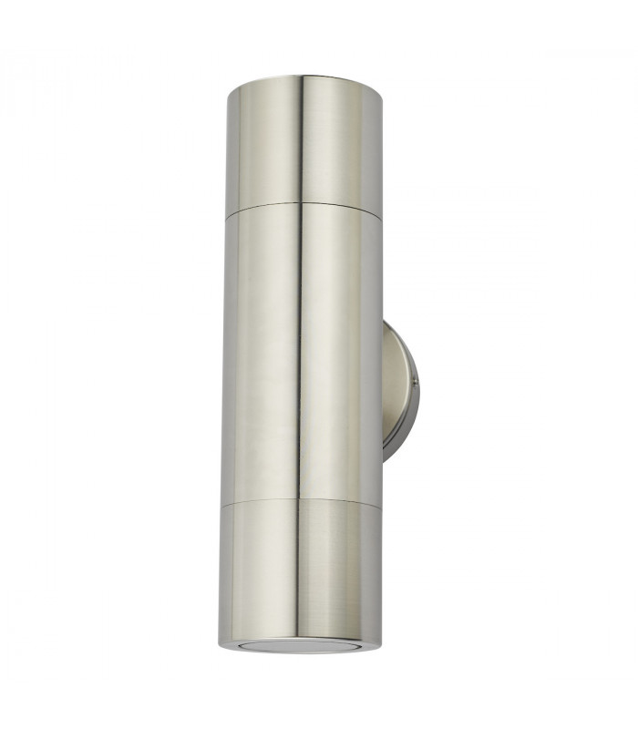 Up & Down Wall Light Aluminium IP65, 2x GU10
